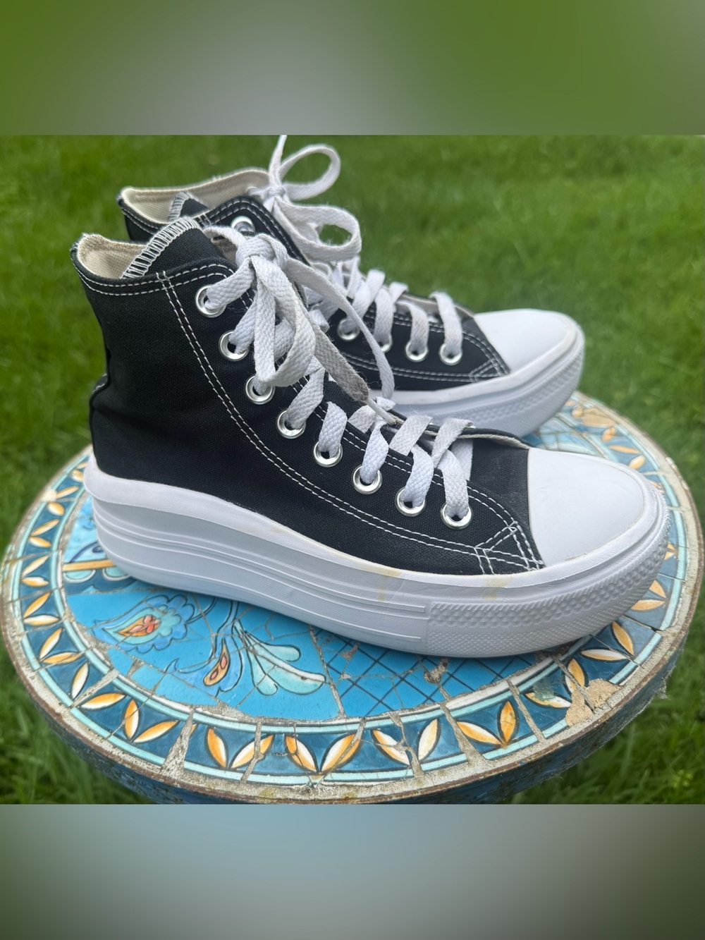 Converse Chuck Taylor All Star Move Platform High Top Womens 5 - Picture 11 of 13